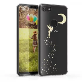   Калъф за Vivo Y81, Силиконов, Златен, 47262.01