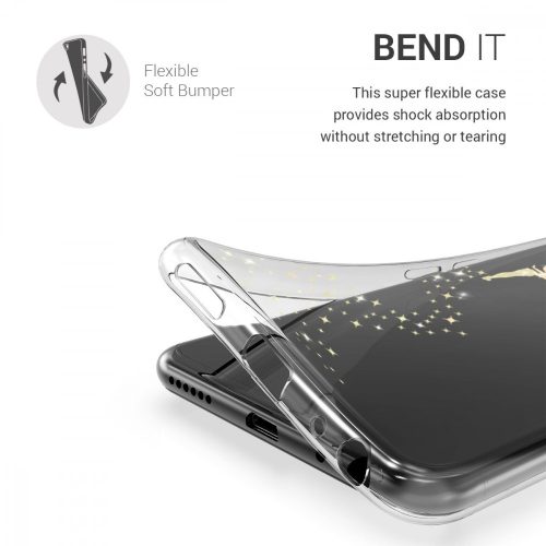 Калъф за Vivo Y81, Силиконов, Златен, 47262.01