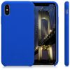 Калъф за Apple iPhone X / iPhone XS, Силиконов, Син, 42495.134