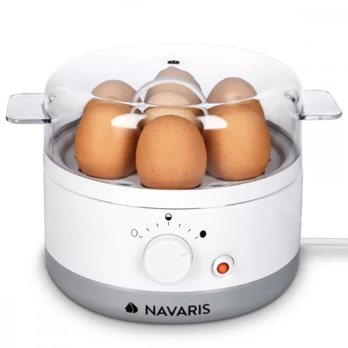 Кръгъл варител за яйца с таймер, 1-7 яйца, 350W, 47379.02