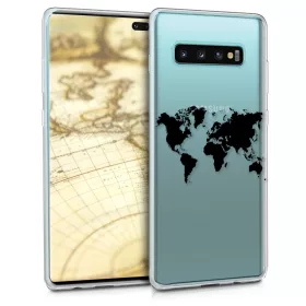   Кейс за Samsung Galaxy S10 Plus, Силиконов, Прозрачен, 47458.01