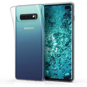   Кейс за Samsung Galaxy S10 Plus, Силиконов, Прозрачен, 47454.03