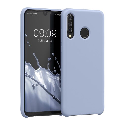 Кейс за Huawei P30 Lite, Силиконов, Син, 47510.58