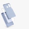 Кейс за Huawei P30 Lite, Силиконов, Син, 47510.58