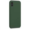 Калъф за Apple iPhone X / iPhone XS, Силиконов, Зелен, 42495.80