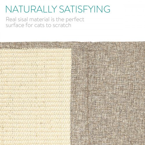 Комплект 2x Защита срещу надраскване за Котки, 60x45 см, Сизал, Кафяв, 46354.24.02