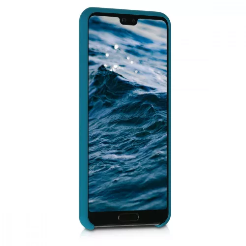 Кейс за Huawei P20, Силиконов, Син, 45689.62
