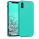 Калъф за Apple iPhone X / iPhone XS, Силиконов, Зелен, 46270.126