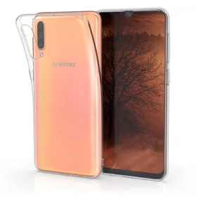   Кейс за Samsung Galaxy A50, Силиконов, Прозрачен, 48053.03