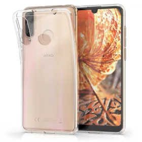   Капак за Wiko View 3, Силиконов, Прозрачен, 48076.03