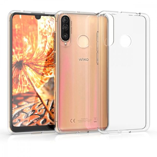 Капак за Wiko View 3, Силиконов, Прозрачен, 48076.03