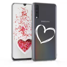   Кейс за Samsung Galaxy A50, Силиконов, Прозрачен, 48060.02