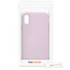 Калъф за Apple iPhone X / iPhone XS, Силиконов, Лилав, 42495.140