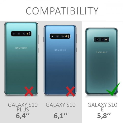 Кейс за Samsung Galaxy S10e, дърво, кафяв, 47941.02