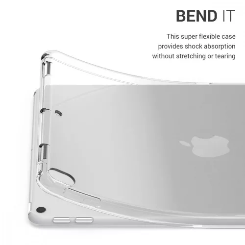Капак за таблет Apple iPad Air 3, Kwmobile, прозрачен, силикон, 48339.03