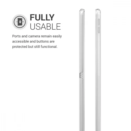 Капак за таблет Apple iPad Air 3, Kwmobile, прозрачен, силикон, 48339.03