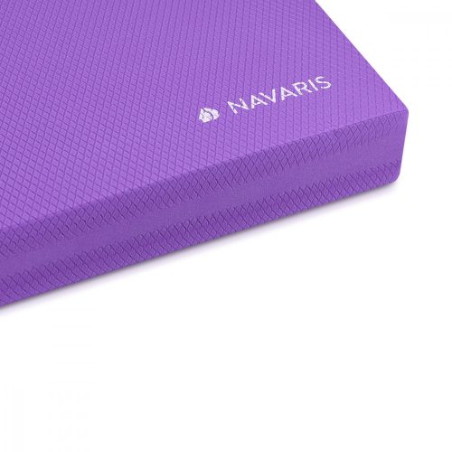 Подложка за баланс Navaris, 50 x 39 x 6,5 см, лилава, 44382.45