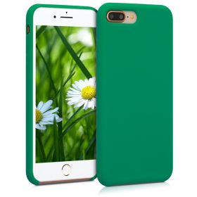   Калъф за Apple iPhone 8 Plus / iPhone 7 Plus, Силиконов, Зелен, 40842.142