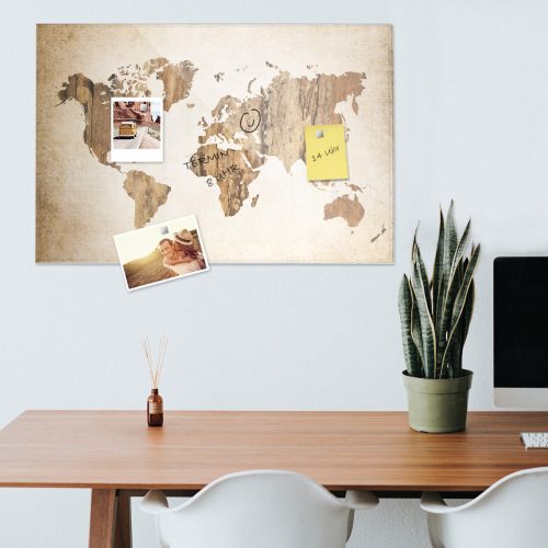 Магнитна дъска Navaris, 90 x 60 см, маркер, 5 магнита, 45723.07