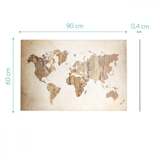 Магнитна дъска Navaris, 90 x 60 см, маркер, 5 магнита, 45723.07