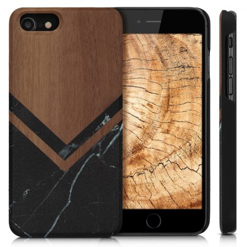 Калъф за Apple iPhone 6 / iPhone 6s, дърво, кафяв, 46078.16