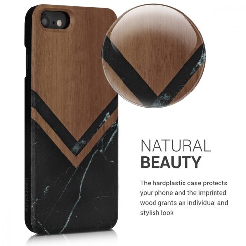 Калъф за Apple iPhone 6 / iPhone 6s, дърво, кафяв, 46078.16