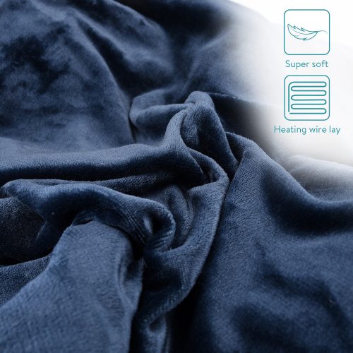 Нагреваемо електрическо одеяло Navaris 180 x 130 см, 45274.08.01
