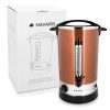 Fierbator vin fiert si apa calda Navaris, 18 L, 1650 W, finisaj auriu, cu robinet, auriu, metal