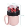 Cana Portabila de mic dejun Navaris, 15x10x12,5 cm, capacitate 520 ml, 48893.01.33