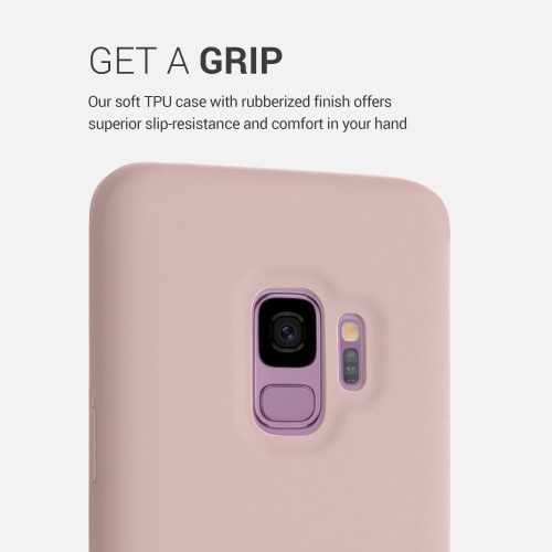 Кейс за Samsung Galaxy S9, Силиконов, Розов, 44182.123