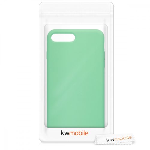 Калъф за Apple iPhone 8 Plus / iPhone 7 Plus, Силиконов, Зелен, 40842.147