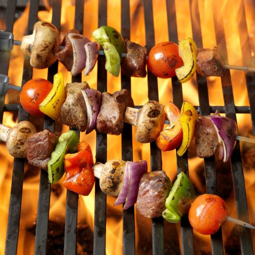 Комплект от 8 стоманени шишчета за барбекю, 41см, 49077.01