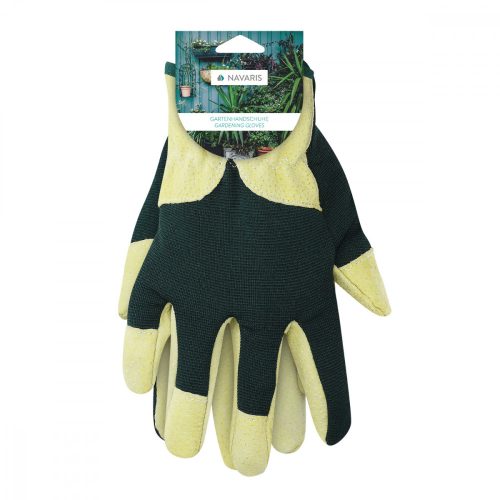 Велурени градински ръкавици Navaris, размер 2XL, спандекс, 49174.05