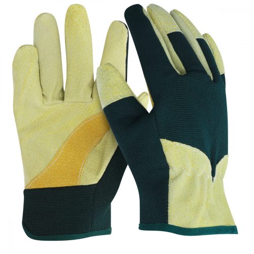 Велурени градински ръкавици Navaris, размер L, спандекс, 49174.03