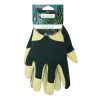 Велурени градински ръкавици Navaris, размер XL, спандекс, 49174.04