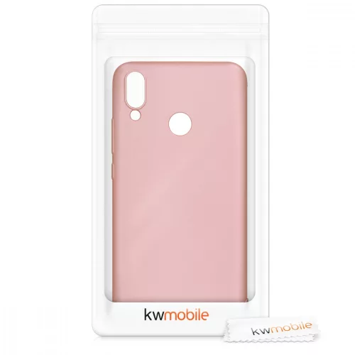 Калъф за Huawei Y9 (2019), силикон, розово злато, 46533.31