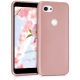 Кейс за Google Pixel 3a, силикон, розово злато, 47590.31