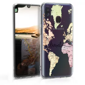   Кейс за Samsung Galaxy A40, Силиконов, Многоцветен, 48542.05