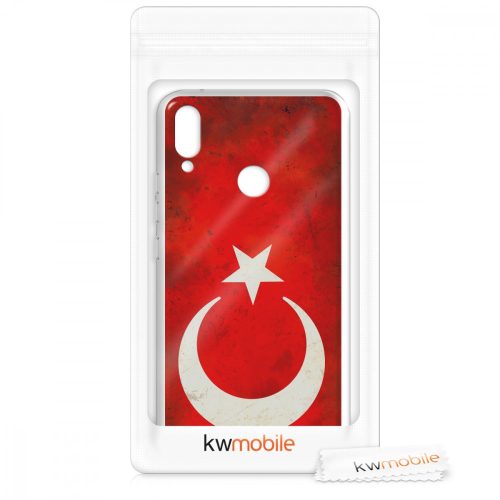 Кейс за Huawei Y9 (2019), Силиконов, Червен, 49340.01