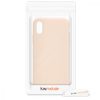 Калъф за Apple iPhone X / iPhone XS, Силиконов, Бежов, 46313.154