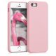 Калъф за Apple iPhone 5 / iPhone 5s / iPhone SE, силикон, розово злато, 42766.156