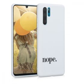   Кейс за Huawei P30 Pro, Силиконов, Черен, 49468.01