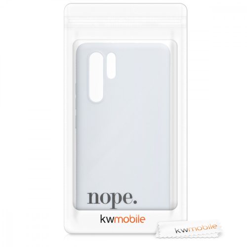 Кейс за Huawei P30 Pro, Силиконов, Черен, 49468.01