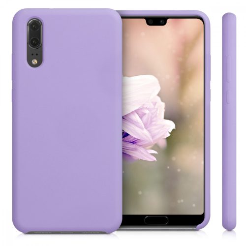 Кейс за Huawei P20, силиконов, лилав, 45689.108
