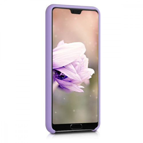 Кейс за Huawei P20, силиконов, лилав, 45689.108