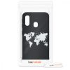 Кейс за Samsung Galaxy A40, Силиконов, Черен, 49523.01