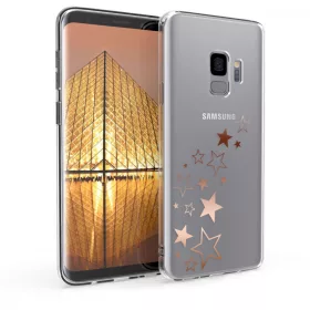  Кейс за Samsung Galaxy S9, Силиконов, Розово злато, 44196.32