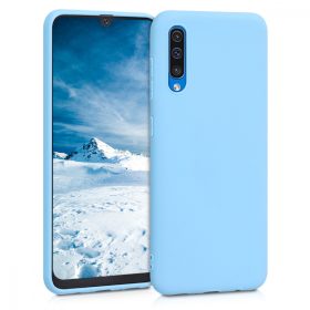   Кейс за Samsung Galaxy A50, Силиконов, Син, 48054.161