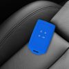 Капак за автомобилен ключ за Renault / Dacia - 4 бутона - Keyless Go, силикон, син, 48035.04