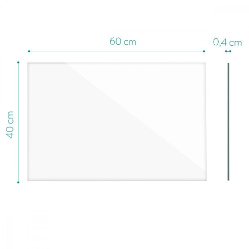 Магнитна дъска Navaris, 60 x 40 см, маркер, магнити, 49647.162